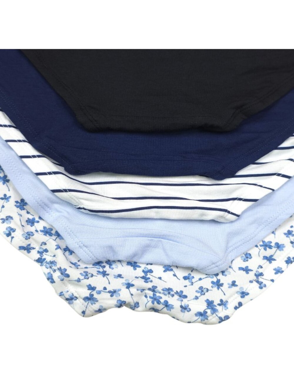 Lands End Womens L Brief Underwear Panties 5-Pack Lightweight Cotton Modal Soft - Picture 2 of 13